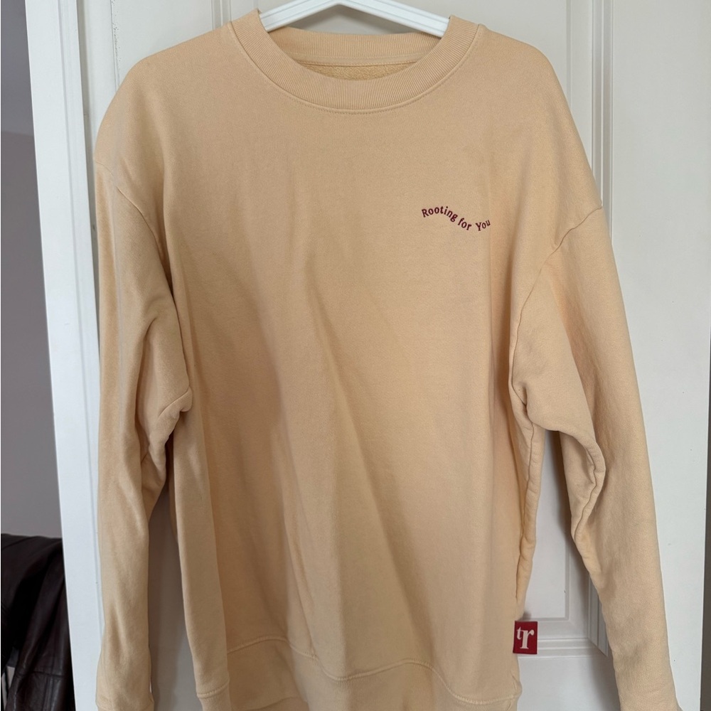 3/$20 Beige Crewneck Sweatshirt